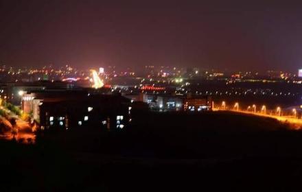 莱芜区夜景 莱芜区夜景