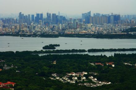 西湖远眺 西湖远眺