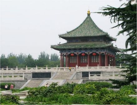 西安.兴庆宫.沉香亭 西安.兴庆宫.沉香亭