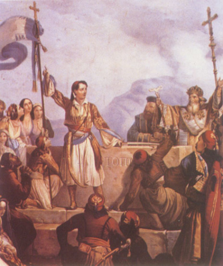 乔治·戈登·拜伦在希腊 乔治·戈登·拜伦在希腊