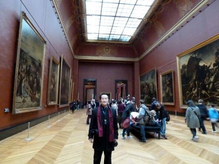 王岳川参观卢浮宫 王岳川参观卢浮宫