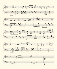 《骆驼》曲谱 《骆驼》曲谱