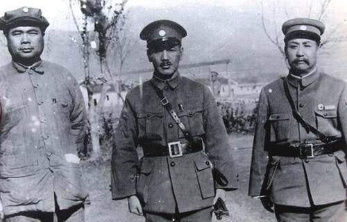 冯、蒋、阎合影