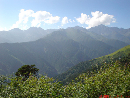 横断山分支四姑娘山 横断山分支四姑娘山