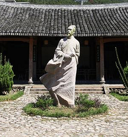 王十朋塑像
王十朋塑像