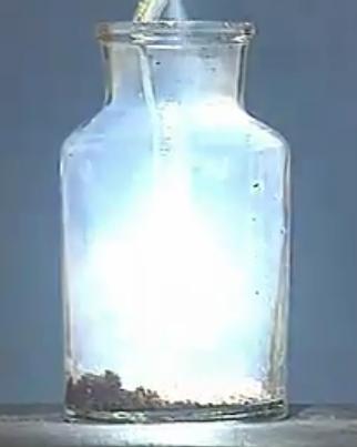 镁在二氧化碳中燃烧 镁在二氧化碳中燃烧