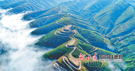 绵延向前的庆阳通村公路 绵延向前的庆阳通村公路