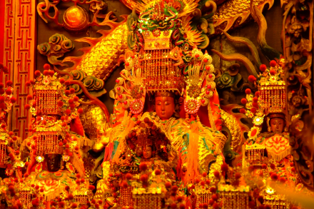 妈祖信仰是台湾最普遍的民间信仰之一 妈祖信仰是台湾最普遍的民间信仰之一