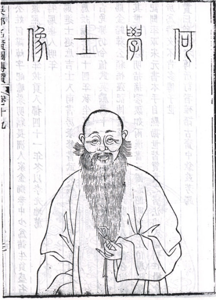 何焯半身像
何焯半身像