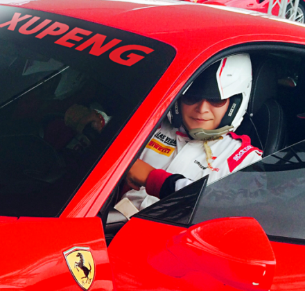 赛场上的徐鹏 赛场上的徐鹏