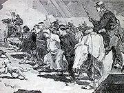 公社囚犯被送往凡尔赛 公社囚犯被送往凡尔赛