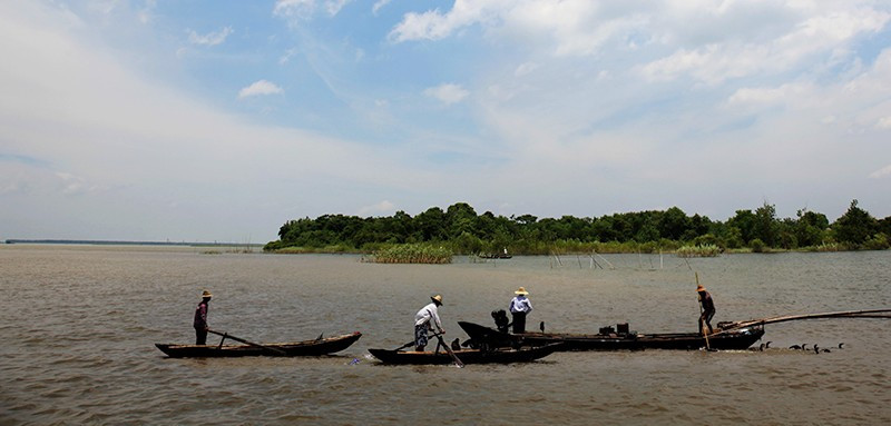 西洞庭汉寿县境内目平湖