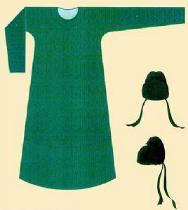 唐代女内官服饰 唐代女内官服饰