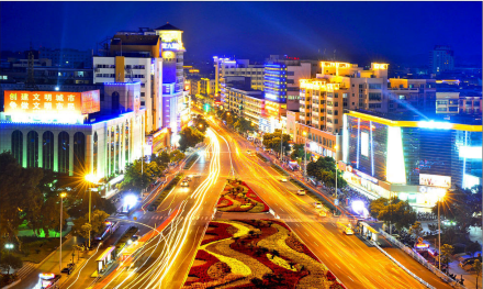 文清路夜景 文清路夜景