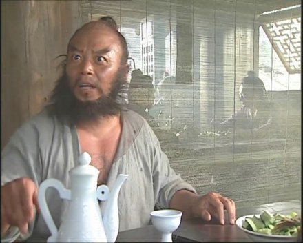 赵小锐在央视版《水浒传》中饰演的李逵 赵小锐在央视版《水浒传》中饰演的李逵