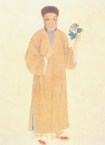 袁枚着色像(清·叶衍兰 绘) 袁枚着色像(清·叶衍兰 绘)