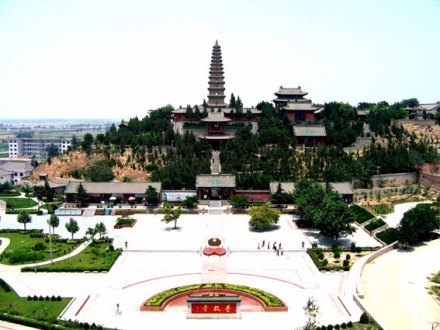 普救寺全景 普救寺全景