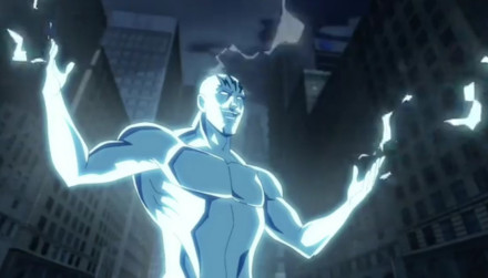 《终极蜘蛛侠》中能量子化后的电王 《终极蜘蛛侠》中能量子化后的电王