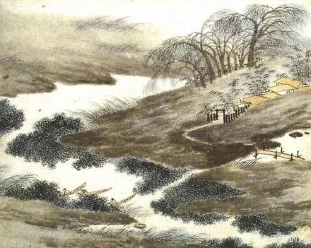 明 沈周《东庄图》 明 沈周《东庄图》