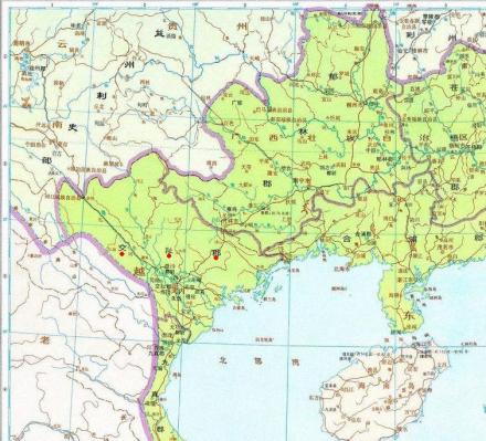 交趾地图 交趾地图