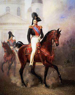 骑马的尼古拉一世
骑马的尼古拉一世