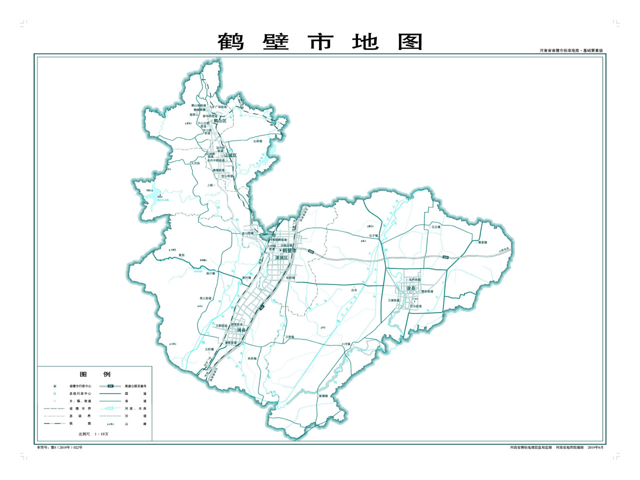  鹤壁市地图