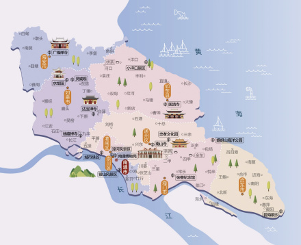 南通人文地图 南通人文地图