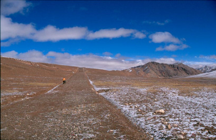 1951年的筑路路基 1951年的筑路路基