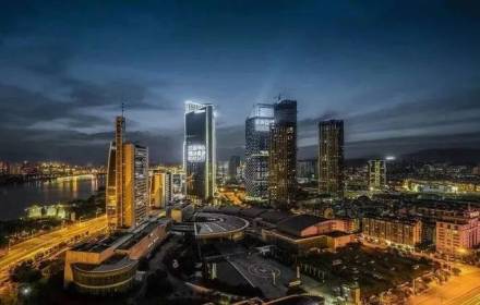 福州台西CBD夜景 福州台西CBD夜景