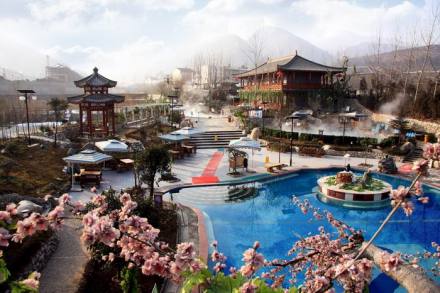 汤峪温泉 汤峪温泉