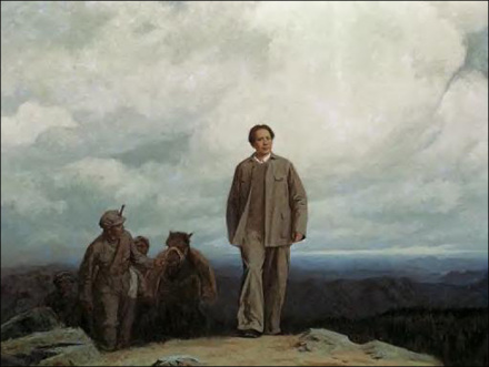 《毛主席》--中国美协名誉主席靳尚谊作品 《毛主席》--中国美协名誉主席靳尚谊作品