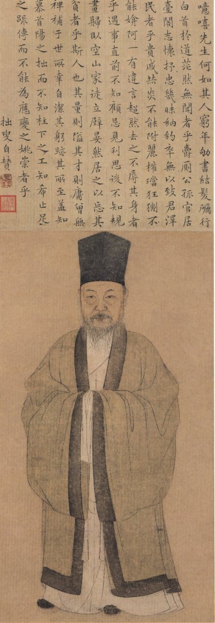 王鏊便服像 王鏊便服像