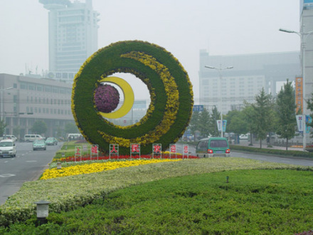 上城区西博会园林小品 上城区西博会园林小品