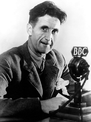 乔治·奥威尔在BBC工作
乔治·奥威尔在BBC工作