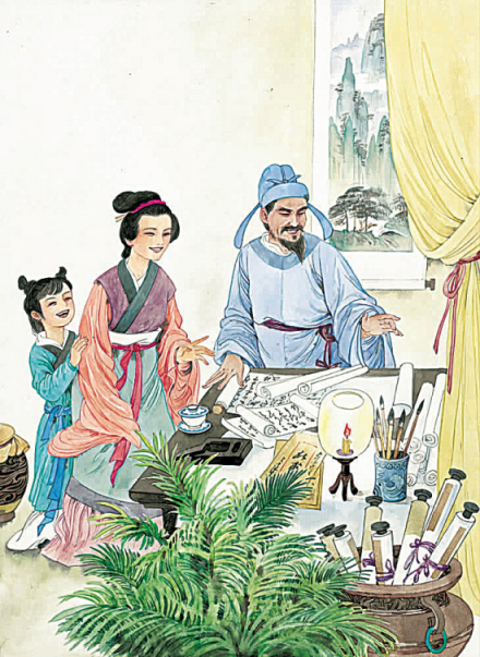 遣兴诗意图 遣兴诗意图