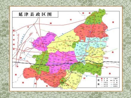 延津县政区图 延津县政区图