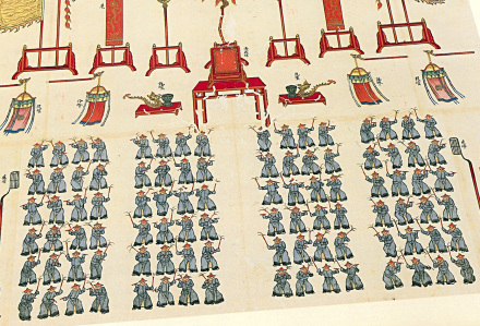 台湾知府蒋元枢《重修台郡各建筑图说》中的孔庙释奠佾舞 台湾知府蒋元枢《重修台郡各建筑图说》中的孔庙释奠佾舞