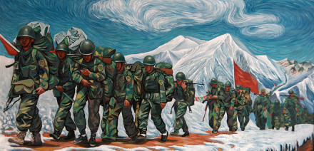 油画名作《天堂之旅》 油画名作《天堂之旅》