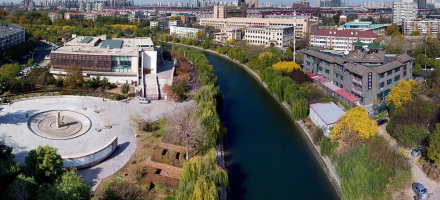 水西庄边的南运河(卫河) 水西庄边的南运河(卫河)