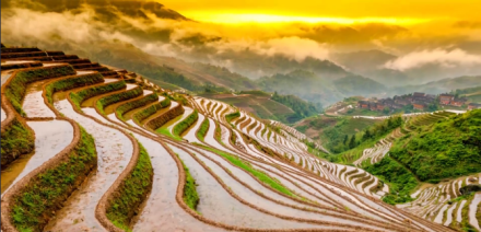 韶关市梯田 韶关市梯田