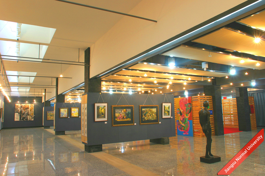 江苏师范大学李可染美术馆内景