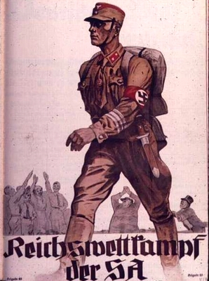 纳粹党的宣传海报