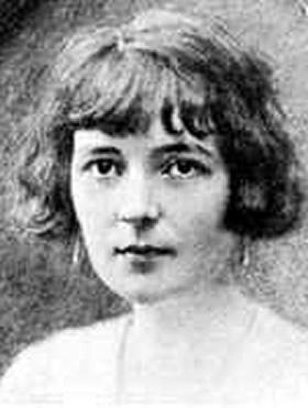 凯瑟琳·曼斯菲尔德青年照 凯瑟琳·曼斯菲尔德青年照