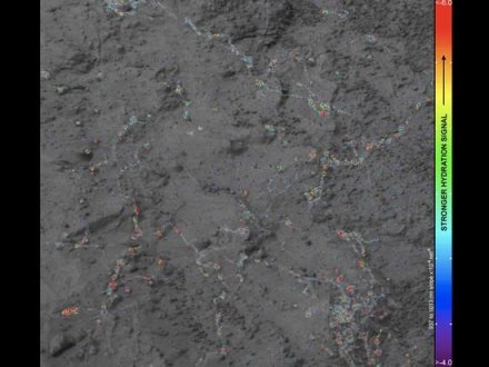 水合矿物质分布 水合矿物质分布