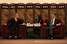 中共中央政治局常委全国政协主席汪洋会见孙大文院士 中共中央政治局常委全国政协主席汪洋会见孙大文院士