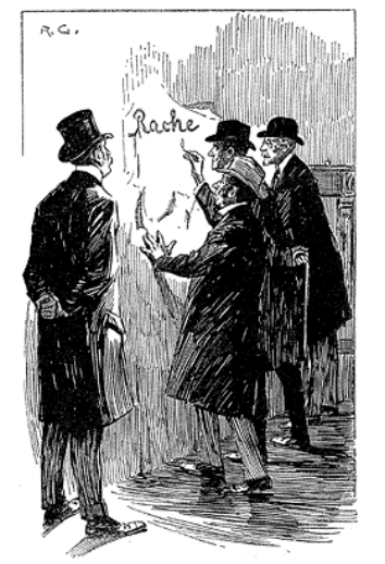 《血字的研究》插图 《血字的研究》插图