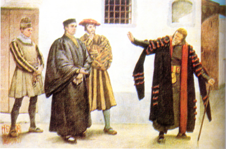 《威尼斯商人》的一幕 《威尼斯商人》的一幕