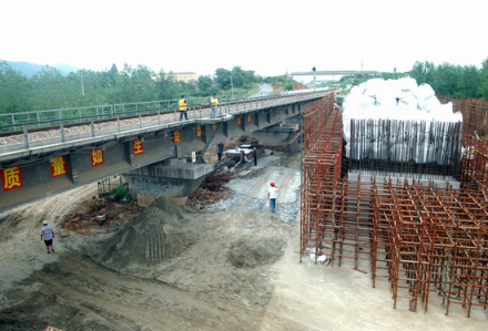 铜九铁路改线现场 铜九铁路改线现场