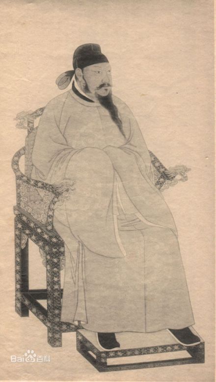 李世民坐像 李世民坐像