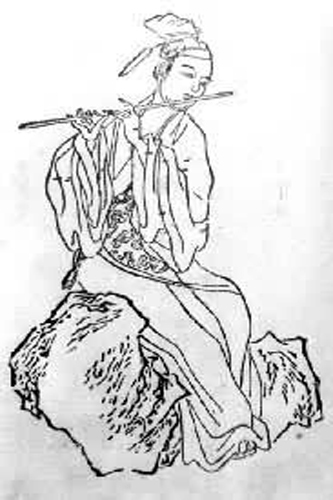 温庭筠像
温庭筠像